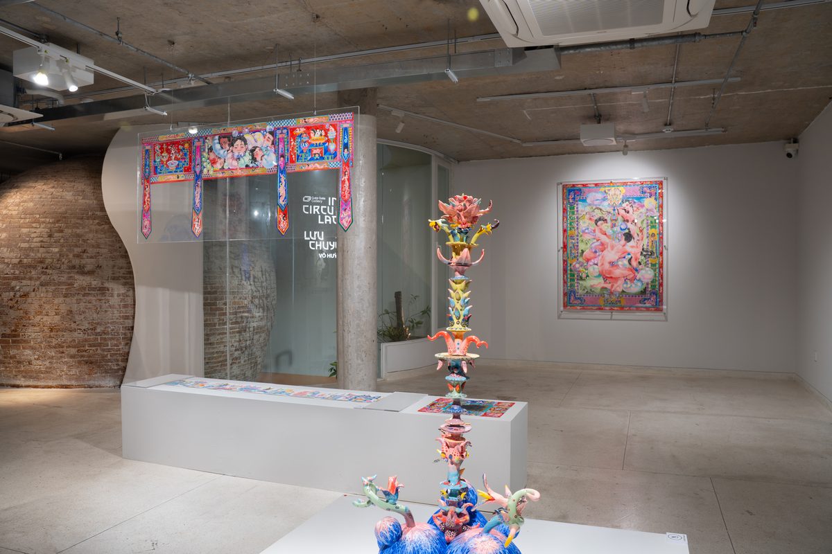 In Circulation installation view